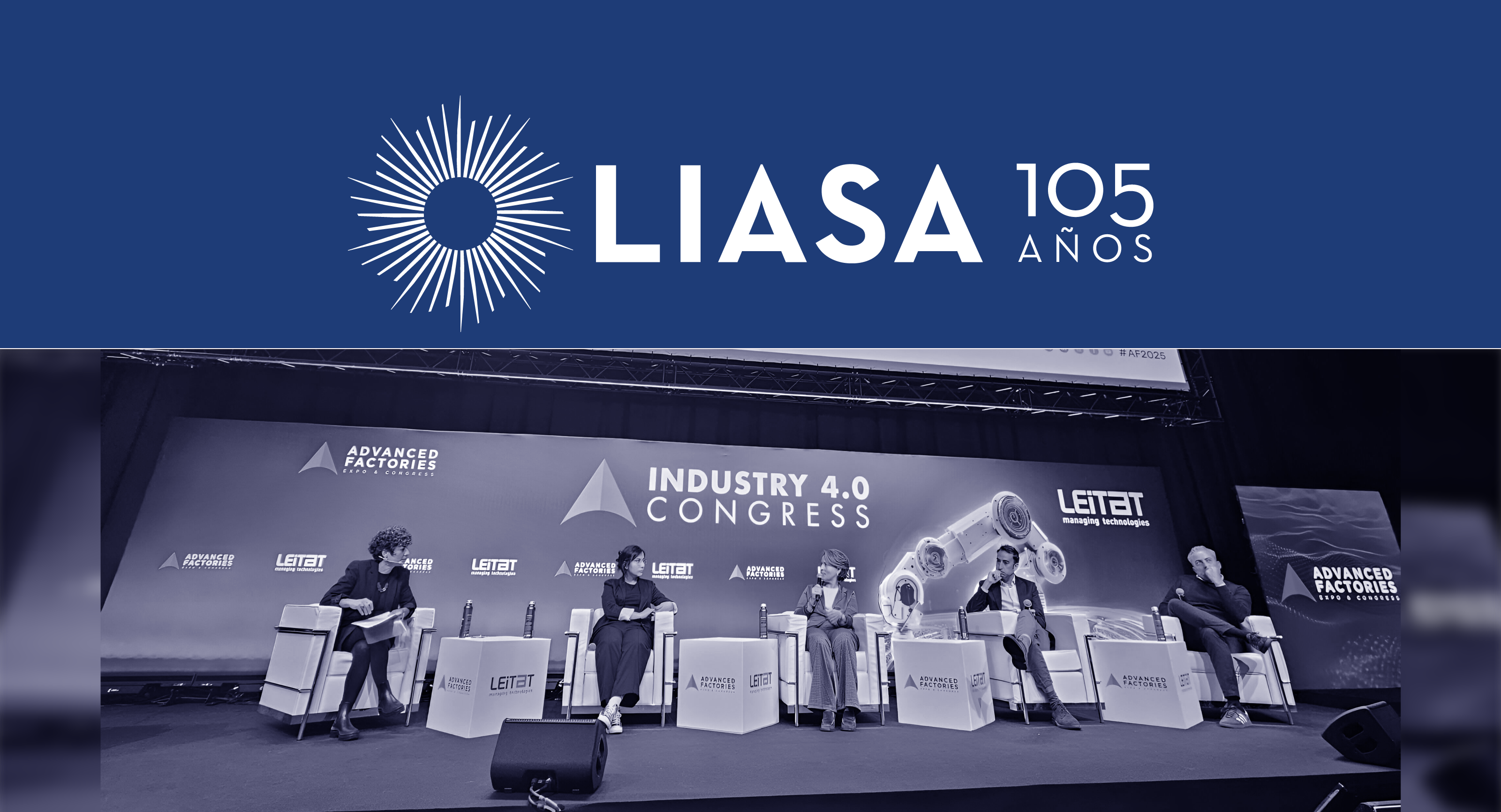 LIASA impulsa la sostenibilidad textil en el Industry 4.0 Congress de Advanced Factories 2025